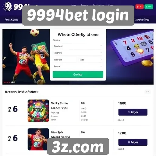 Ofertas e bônus disponíveis no 9994bet login
